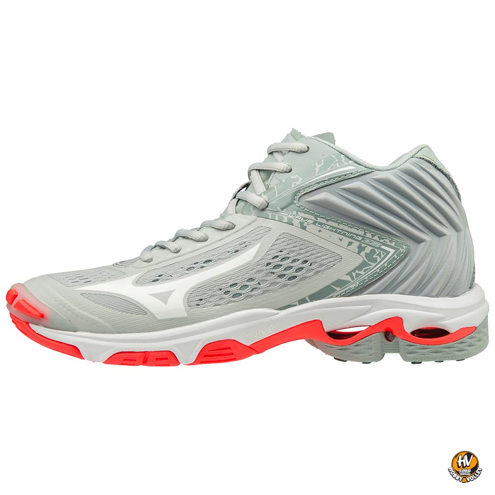 mizuno wave lightning z2 uomo grigio