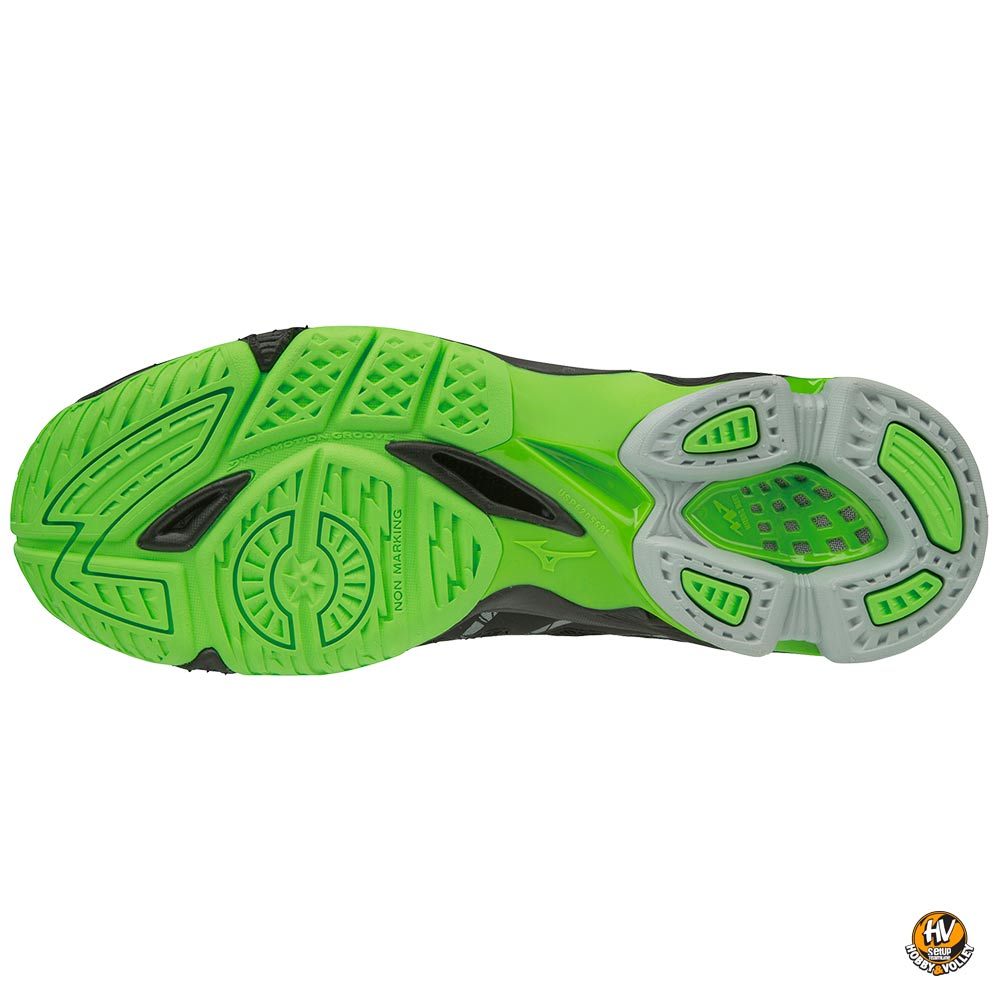 scarpe pallavolo verdi