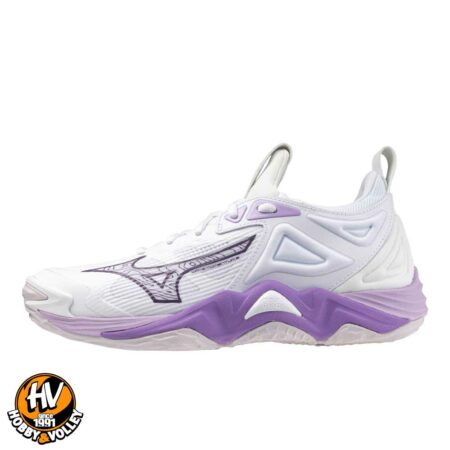 Mizuno Momentum White/Purple