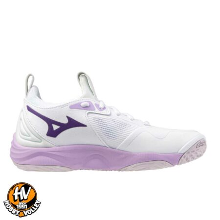 Mizuno Momentum White/Purple - immagine 2