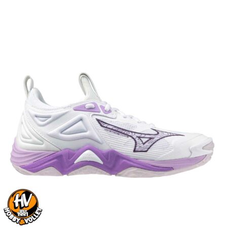 Mizuno Momentum White/Purple - immagine 3