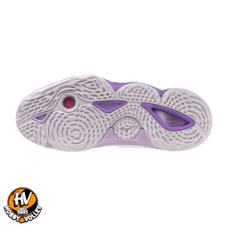 Mizuno Momentum White/Purple - immagine 6
